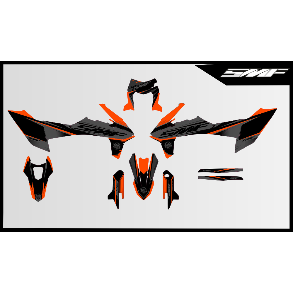 KTM 690 SMC-R - Graphics kit #8