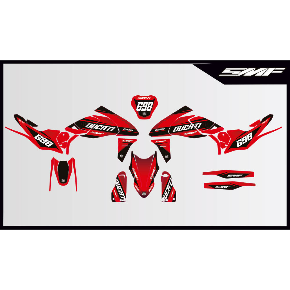 Ducati 698 Hypermotard - Graphics kit #4