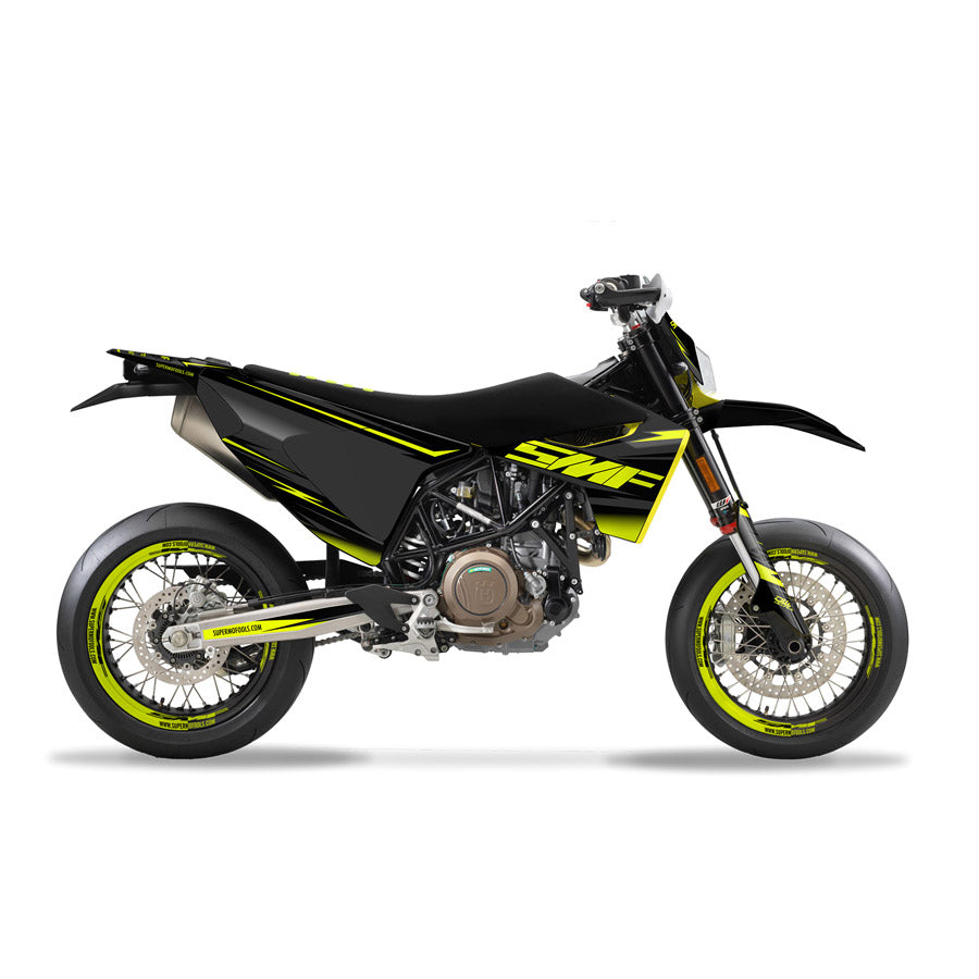 Husqvarna 701 - Fluo Graphics kit #5 – Supermofools