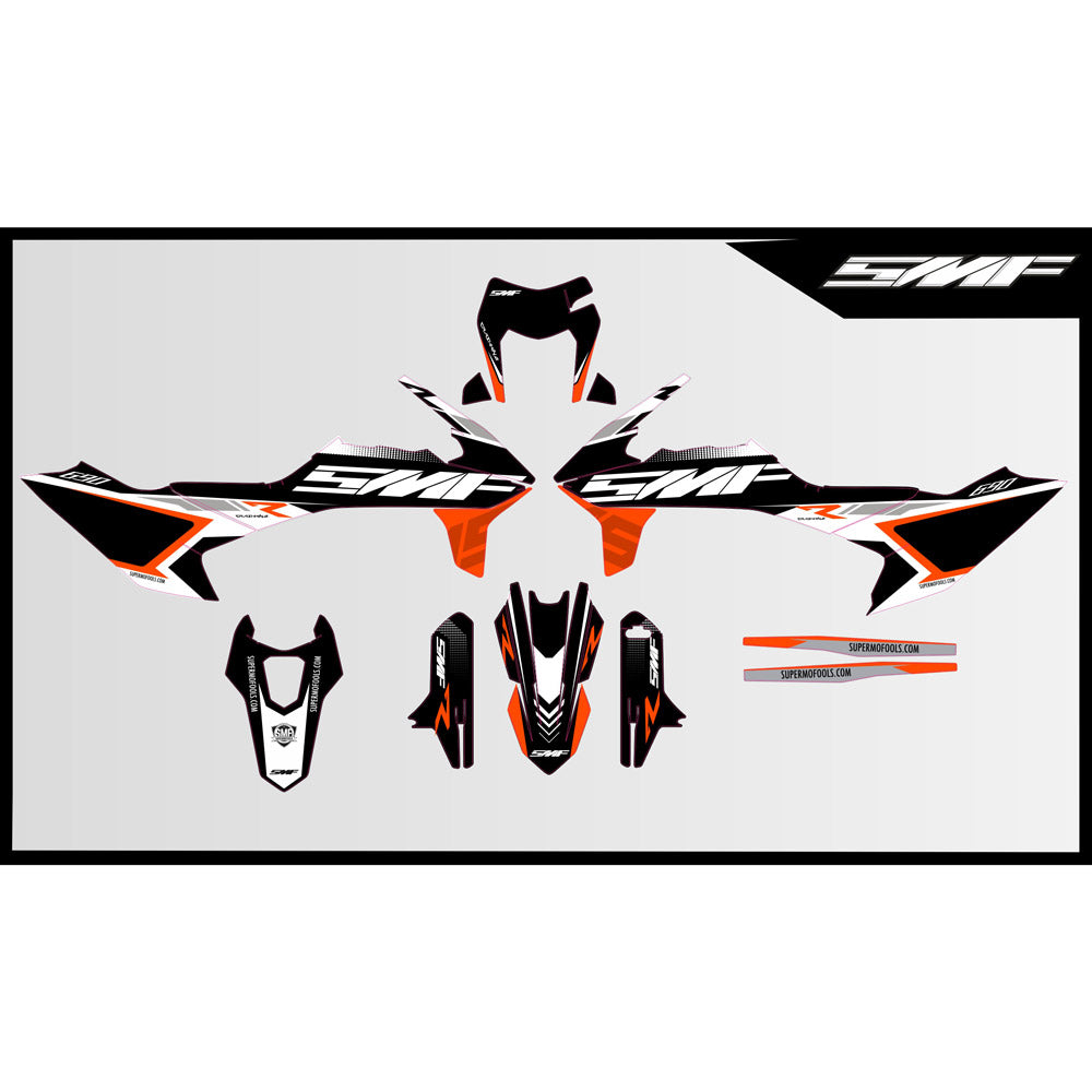 KTM 690 SMC-R - Graphics kit #1