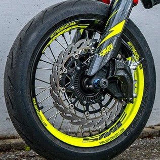 Fluo Wheel Decals - 50/50