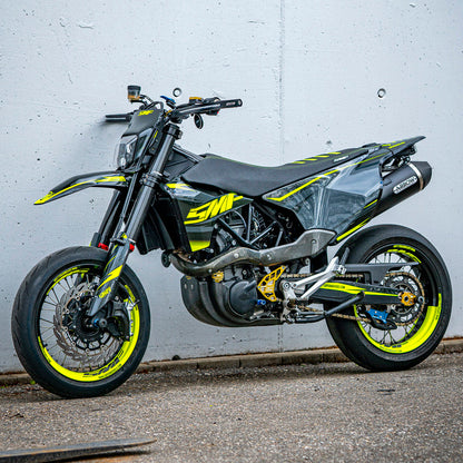 Husqvarna 701 - Fluo Graphics kit #5