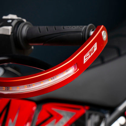 Handguards with integrated indicators