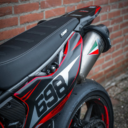 Ducati 698 Hypermotard - Matt Holographic Graphics kit #5