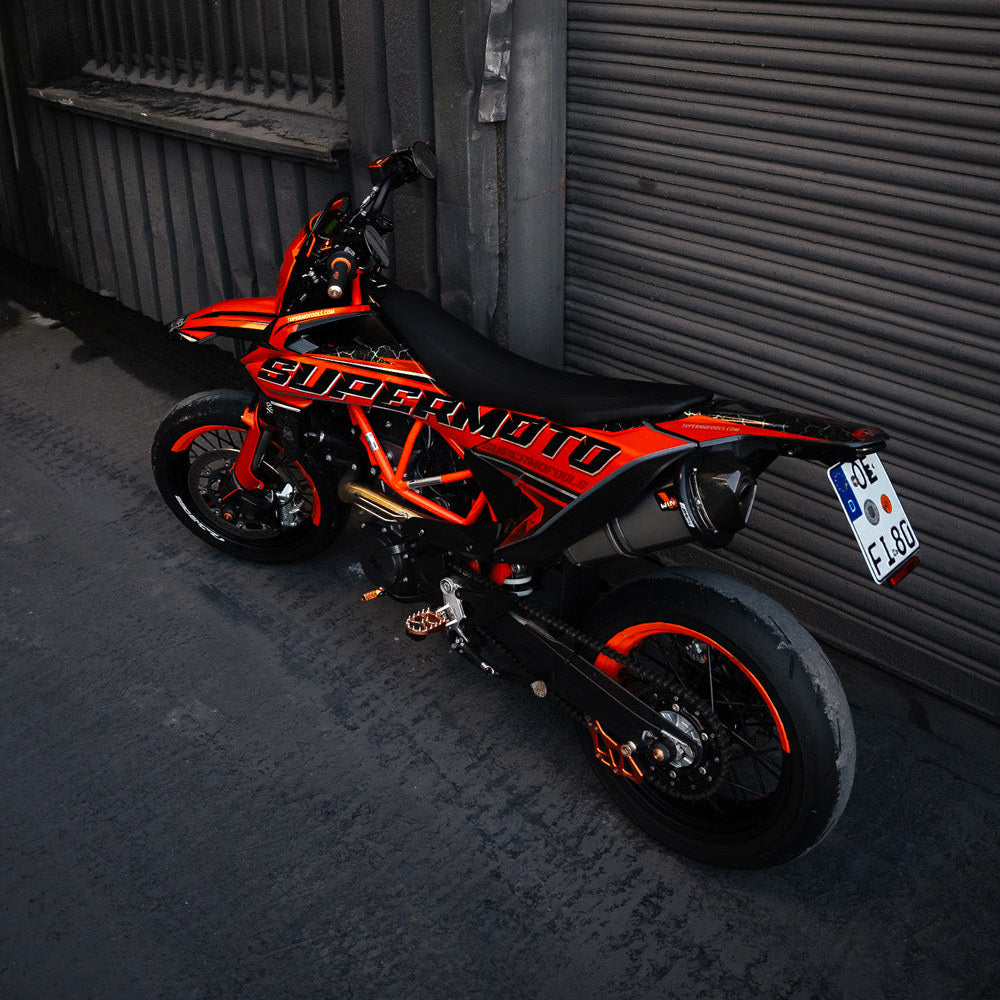 KTM 690 SMC-R - Holographic Graphics kit #2