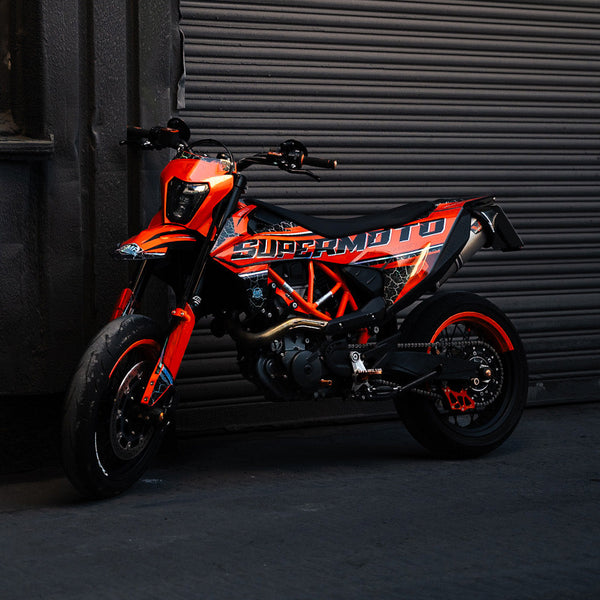 KTM 690 SMC-R - Holographic Graphics kit #2