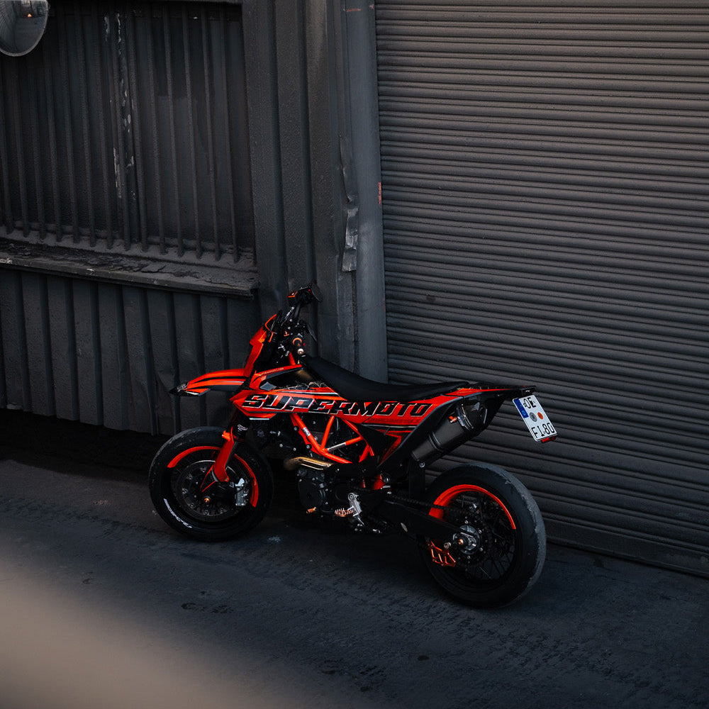 KTM 690 SMC-R - Holographic Graphics kit #2