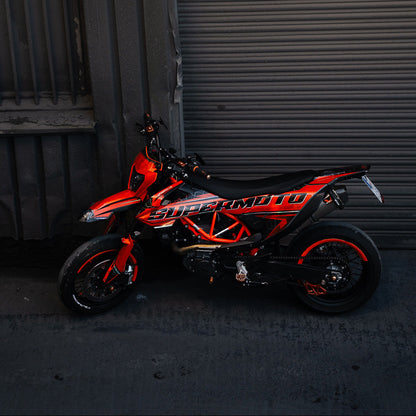 KTM 690 SMC-R - Holographic Graphics kit #2