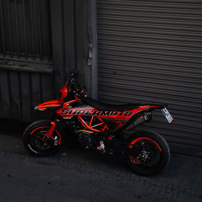 KTM 690 SMC-R - Holographic Graphics kit #2