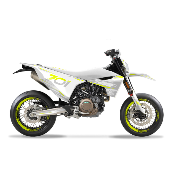 Husqvarna 701 - Kit de gráficos flúor n.º 3