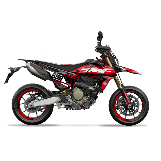 Ducati 698 Hypermotard - Matt Holographic Graphics kit #5