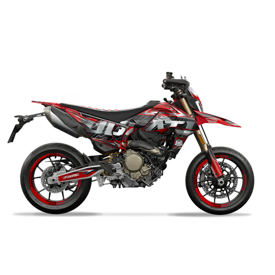 Ducati 698 Hypermotard - Holographic Graphics kit #2