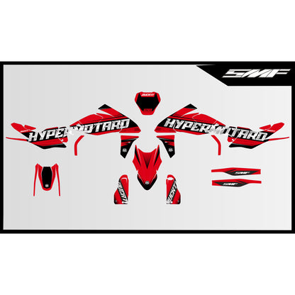 Ducati 698 Hypermotard - Graphics kit #3