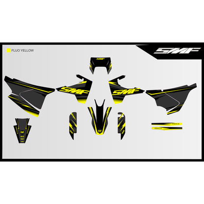 Husqvarna 701 - Fluo Graphics kit #5