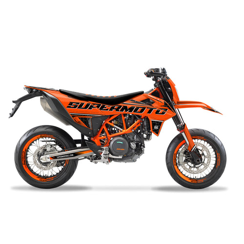 KTM 690 SMC-R - Holographic Graphics kit #2