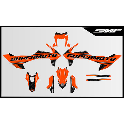 KTM 690 SMC-R - Holographic Graphics kit #2