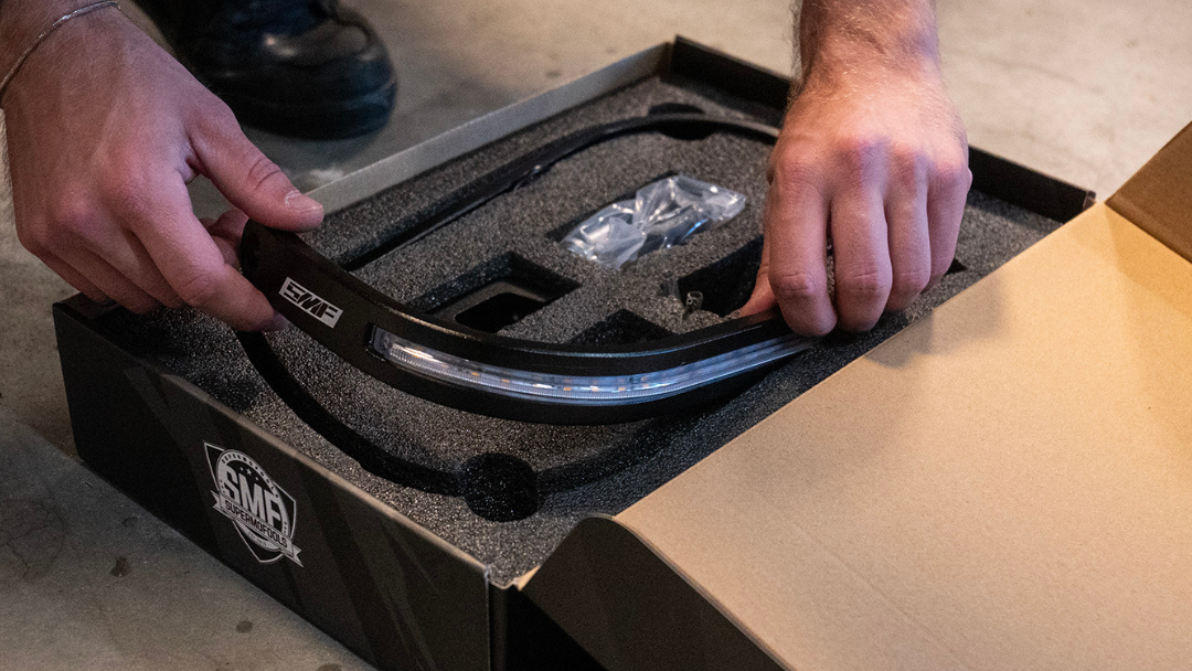Unpack the handguards