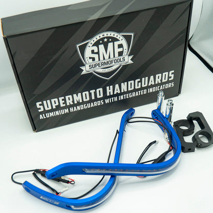 Handguards with integrated indicators