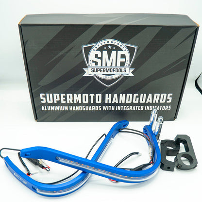 Handguards with integrated indicators