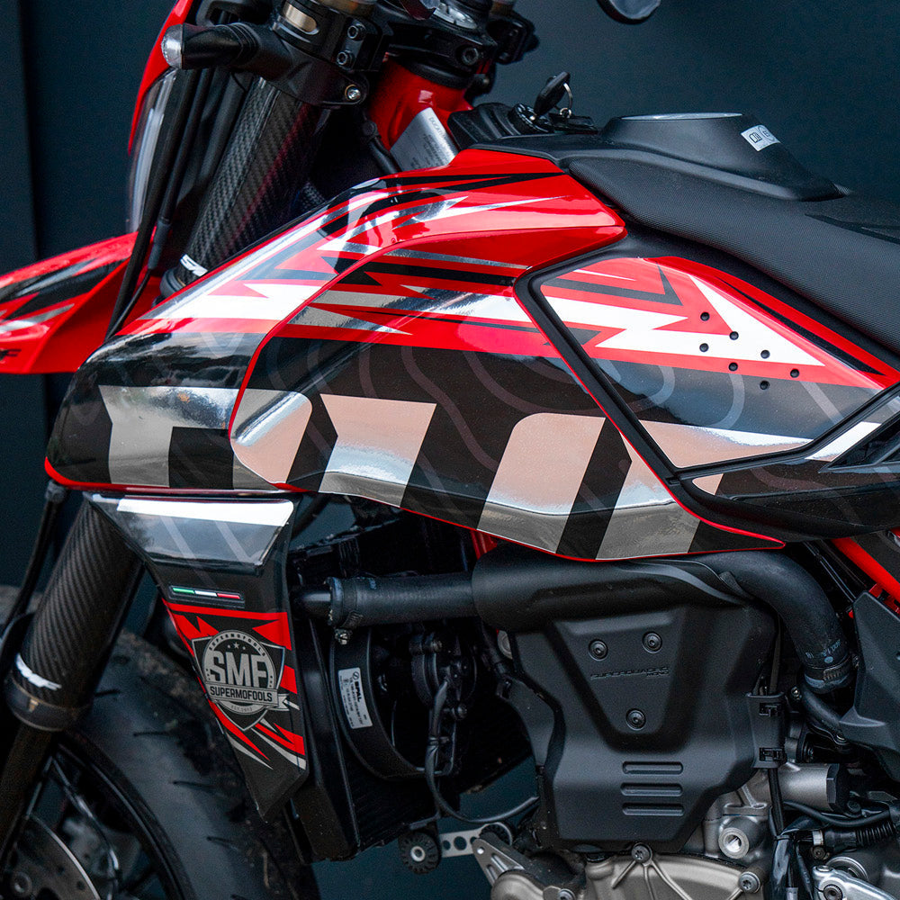 Ducati 698 Hypermotard - Holographic Graphics kit #2