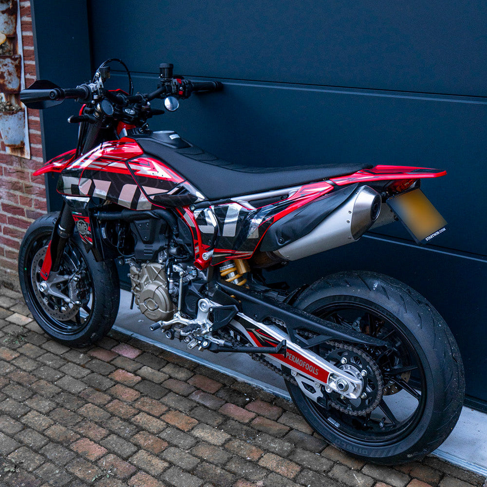 Ducati 698 Hypermotard - Holographic Graphics kit #2