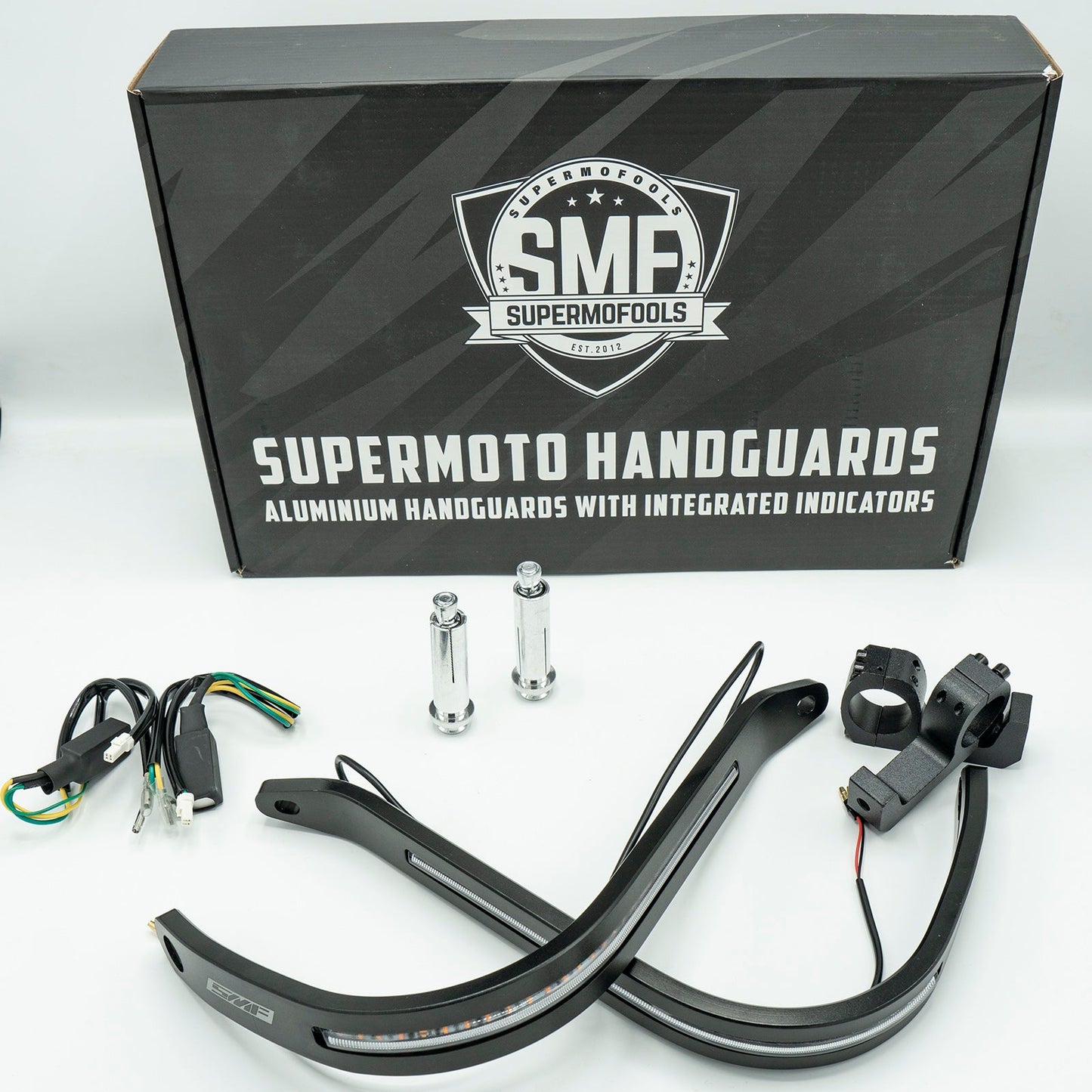 Handguards with integrated indicators