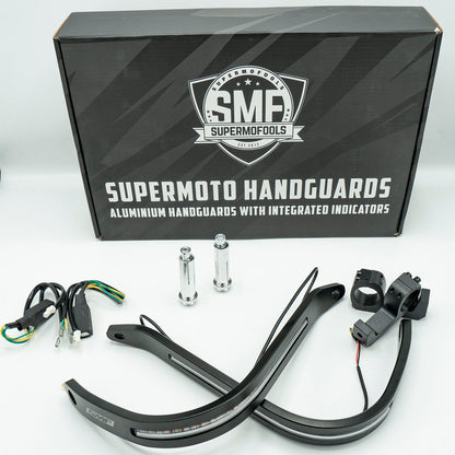 Handguards with integrated indicators