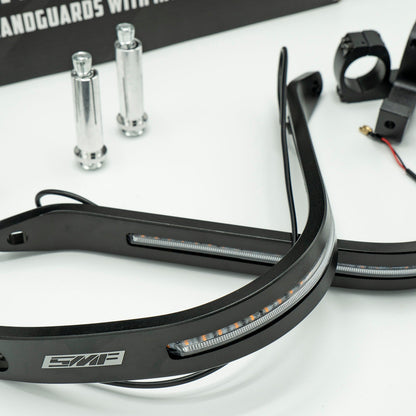 Handguards with integrated indicators