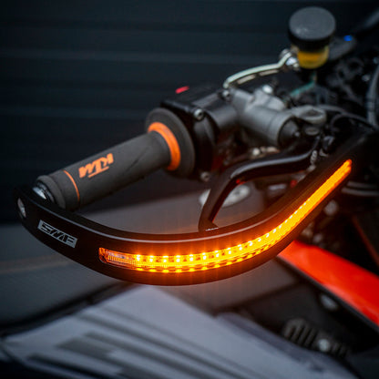 Handguards with integrated indicators