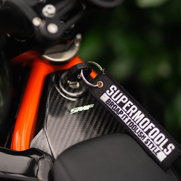 Carbon Key Cover- KTM 690 SMC-R