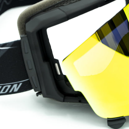 Goggles - Blue Lens & Black Strap