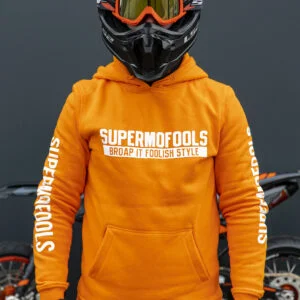 Supermofools hoodie (orange)
