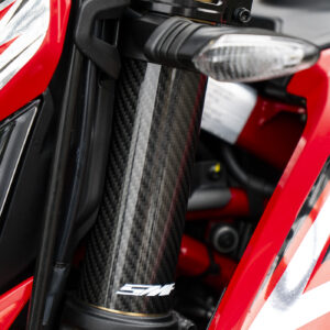 Carbon front fork covers set (Ducati 698 Hypermotard)